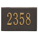 Whitehall Wall Mailbox Plaque - MailboxEmpire