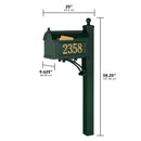 Whitehall Deluxe Capitol Mailbox Package