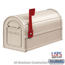 Heavy Duty Rural Mailbox - Beige