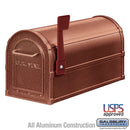 Deluxe Rural Mailbox - Mocha