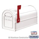 Heavy Duty Rural Mailbox - White