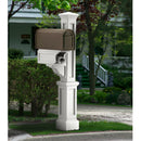 Mayne Rockport Single Mail Post - MailboxEmpire