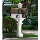 Mayne Rockport Double Mail Post - MailboxEmpire