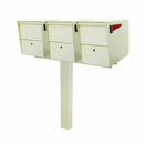 Mailboss Triple Package Master® Locking Mailbox & Post