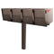 MailBoss Quadruple Package Master -43" In Ground Post- Bronze#color_bronze