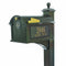 Balmoral Mailbox Side Plaques Monogram Post Package - Bronze - 16237#color_bronze