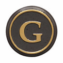 Whitehall Modern Balmoral Mailbox Side Plaques, Monogram & Post Package - Bronze/Gold - 16658 - Monogram