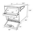 Mailboss Mail Manager® Locking Security Mailbox