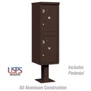 Salsbury Outdoor Parcel Locker with 2 Compartments - USPS Access – Type I