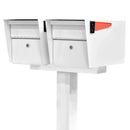 Mailboss Double Mail Manager® Locking Mailbox & Post