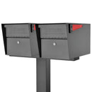 Mailboss Double Mail Manager® Locking Mailbox & Post
