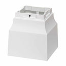 Whitehall Modern Balmoral Mailbox Side Plaques, Monogram & Post Package - White/Gold - 16659 - Post cuff (sold separately)