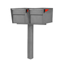 Mailboss Double Mail Manager® Locking Mailbox & Post