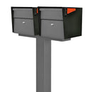 Mailboss Double Mail Manager® Locking Mailbox & Post