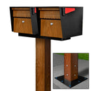 Mailboss Double Mail Manager® Locking Mailbox & Post