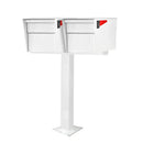 Mailboss Double Mail Manager® Locking Mailbox & Post