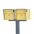 Mailboss Double Mail Manager® Locking Mailbox & Post