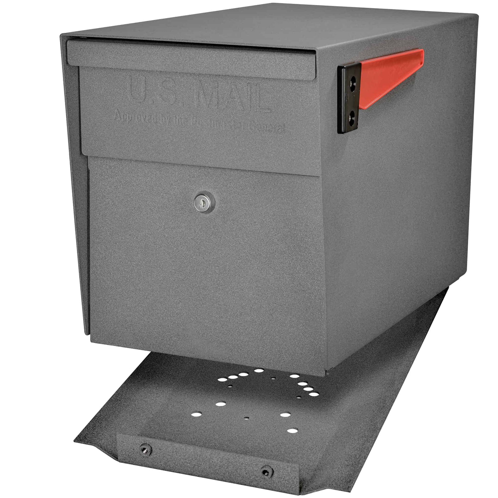 Mailboss® Double Security Locking Mailbox & Post - Free Shipping ...