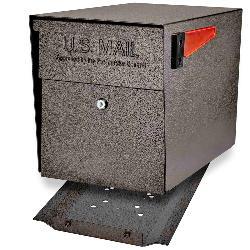 Mail Boss Quadruple High-Security Locking Mailbox & Post