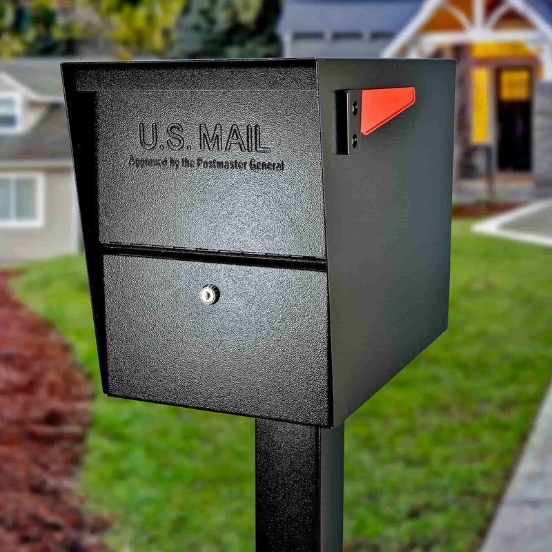 Mail Boss Package Master Locking Mailbox & Post