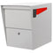 02 Package Master Mailbox Front Angle View - White