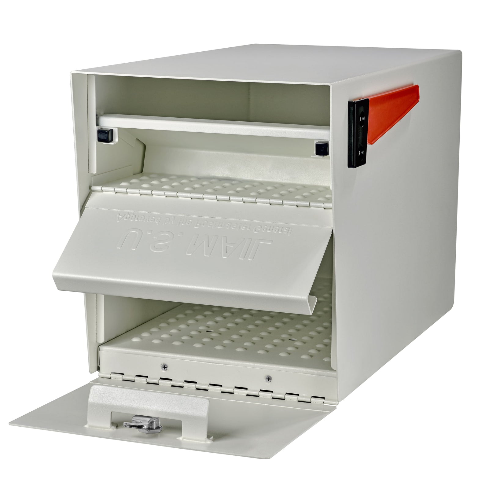 Mailboss® Triple Security Locking Mailbox & Post - Free Shipping ...