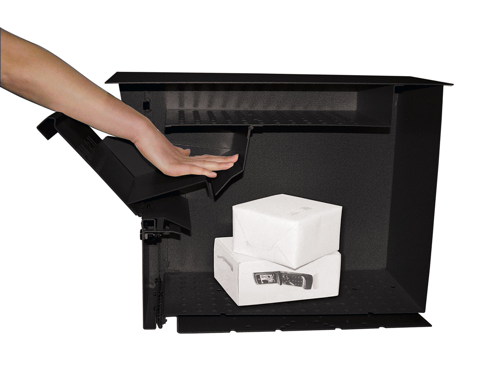 Mailboss Double Package Master® Locking Mailbox & Post - MailboxEmpire