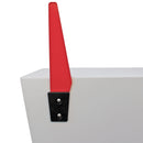06 Package Master Mailbox Red Flag - White