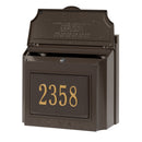 Whitehall Wall Mailbox Package - MailboxEmpire