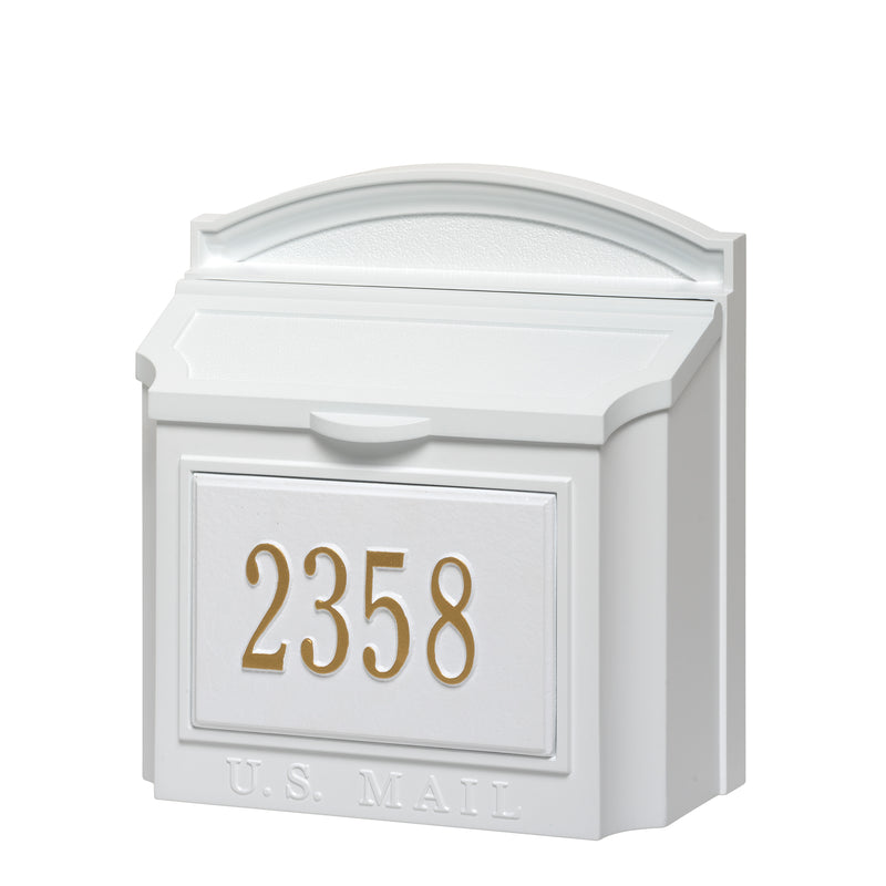 Whitehall Wall Mailbox Package - MailboxEmpire