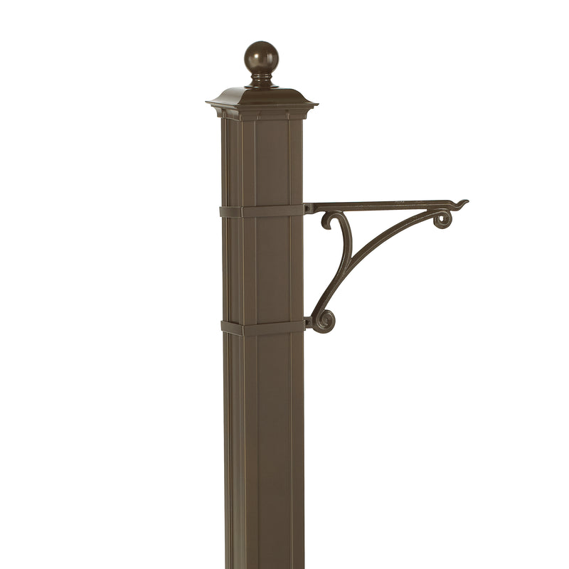 post mounted plant hanger Buy Whitehall Balmoral Post Plant Hanger