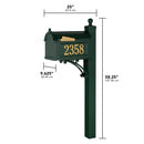 Whitehall Superior Streetside Mailbox Package