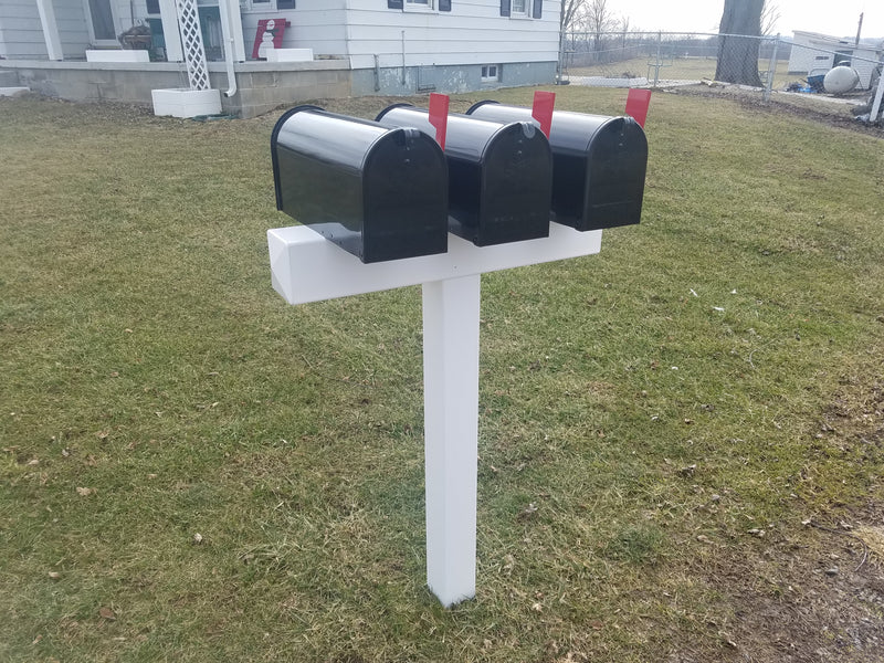 Handy Post for 3 - MailboxEmpire
