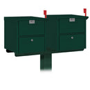 Salsbury Double Mail Chest Mailbox Post Package