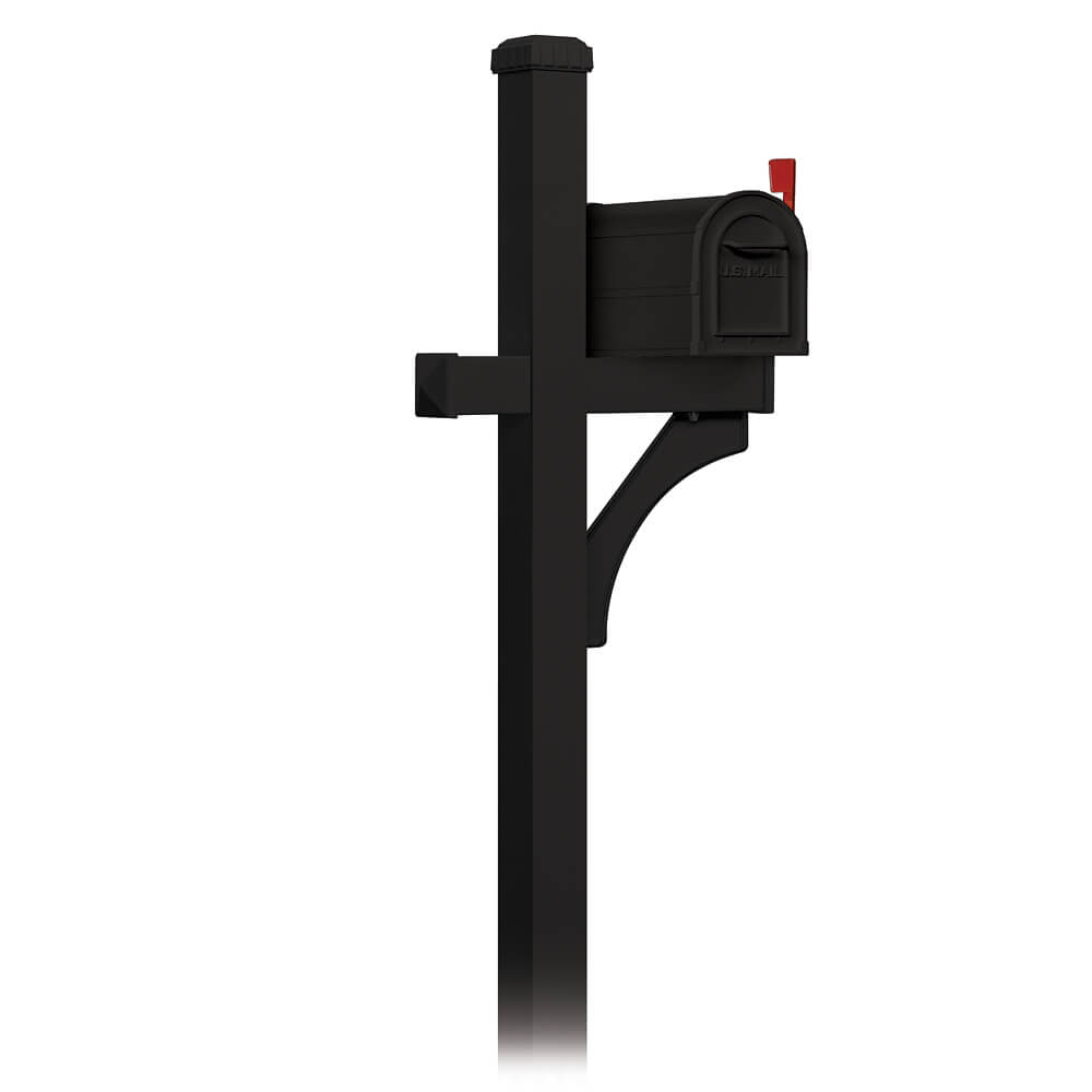 Salsbury Heavy Duty Rural Mailbox and Deluxe Post – MailboxEmpire