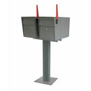 Mail Boss Double High-Security Locking Mailbox & Post