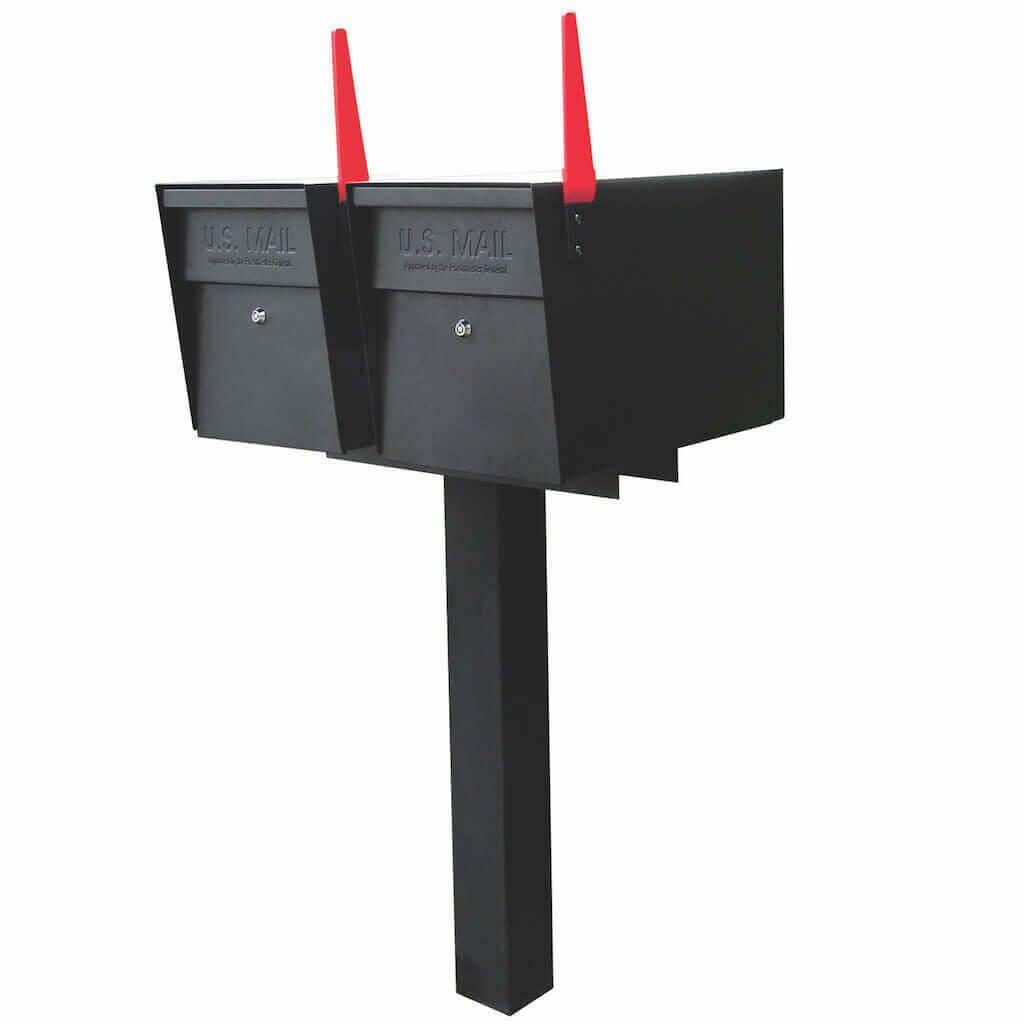 Mail Boss Double Security Locking Mailbox & Post - Free Shipping ...