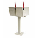 Mail Boss Double High-Security Locking Mailbox & Post