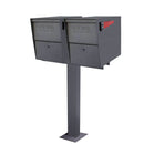 Mail Boss Double Package Master Locking Mailbox & Post