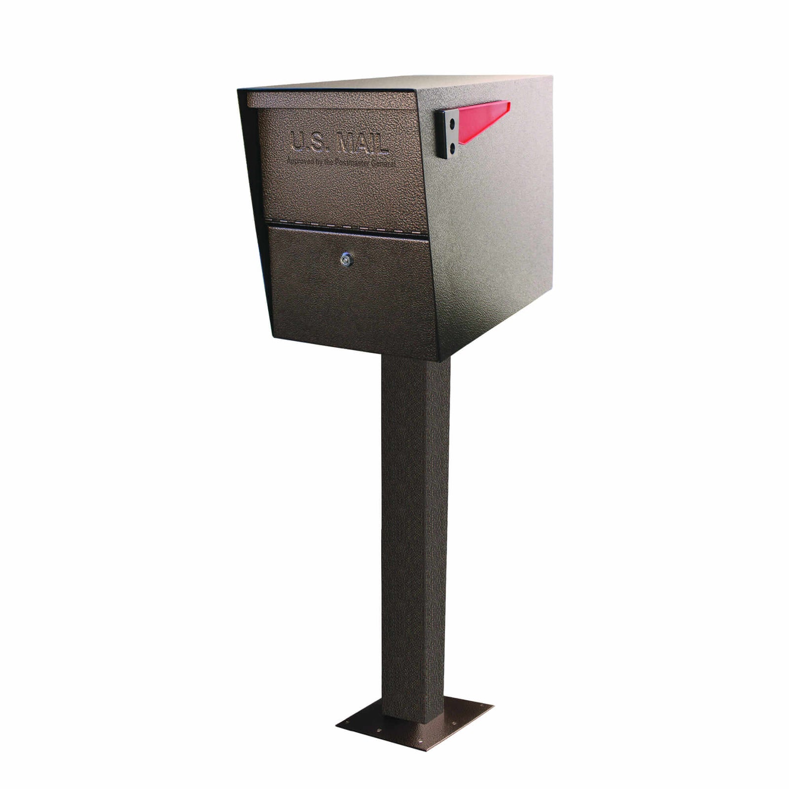Mailboss Package Master® Locking Mailbox & Post - MailboxEmpire