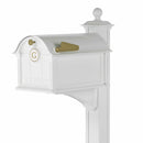 Balmoral Mailbox Monogram Post Package - White - 16515