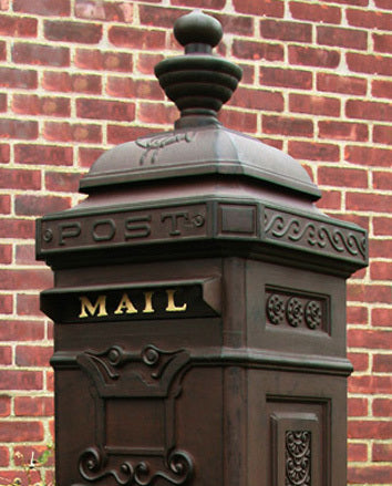 Ecco - Victorian Tower Rear Access Mailbox - MailboxEmpire
