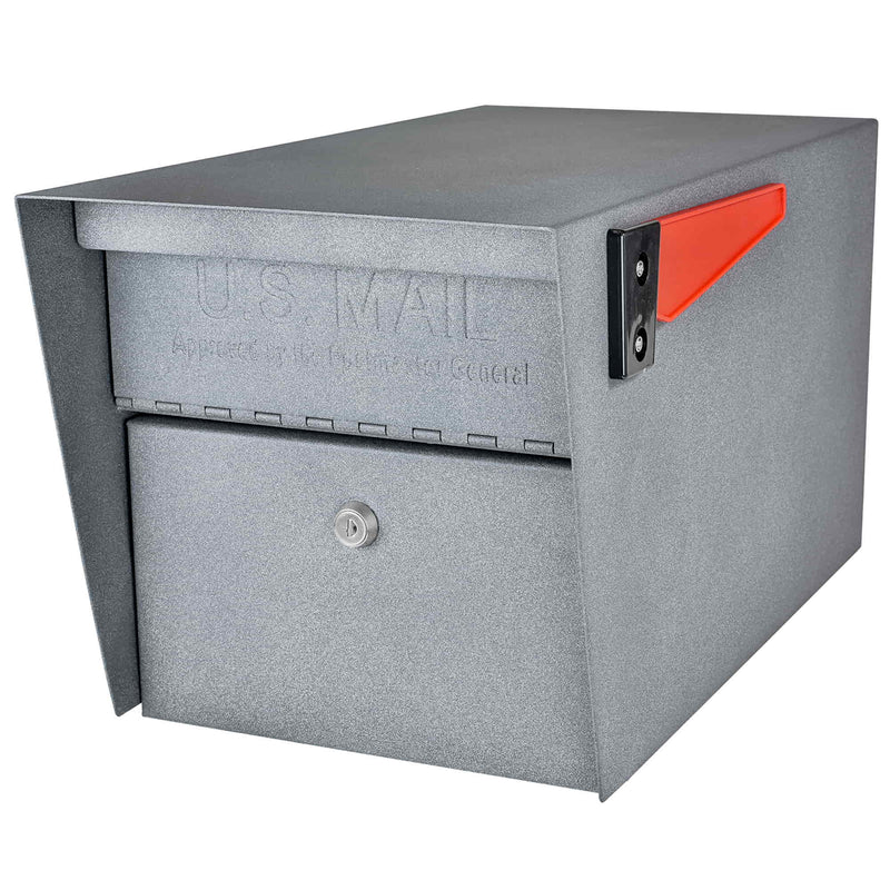 MailBoss Mail Manager front Angle - Granite