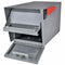 MailBoss Mail Manager front incoming and retrieval area open - Granite
