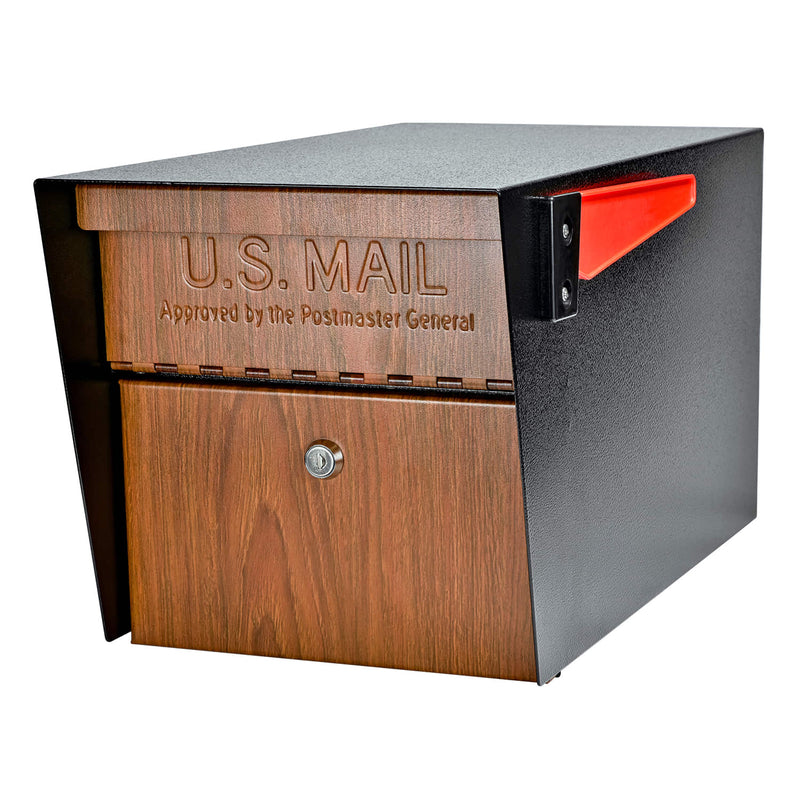 Mail Boss Quadruple Mail Manager Locking Mailbox & Post