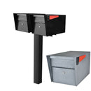 Mail Boss Double Mail Manager Locking Mailbox & Post