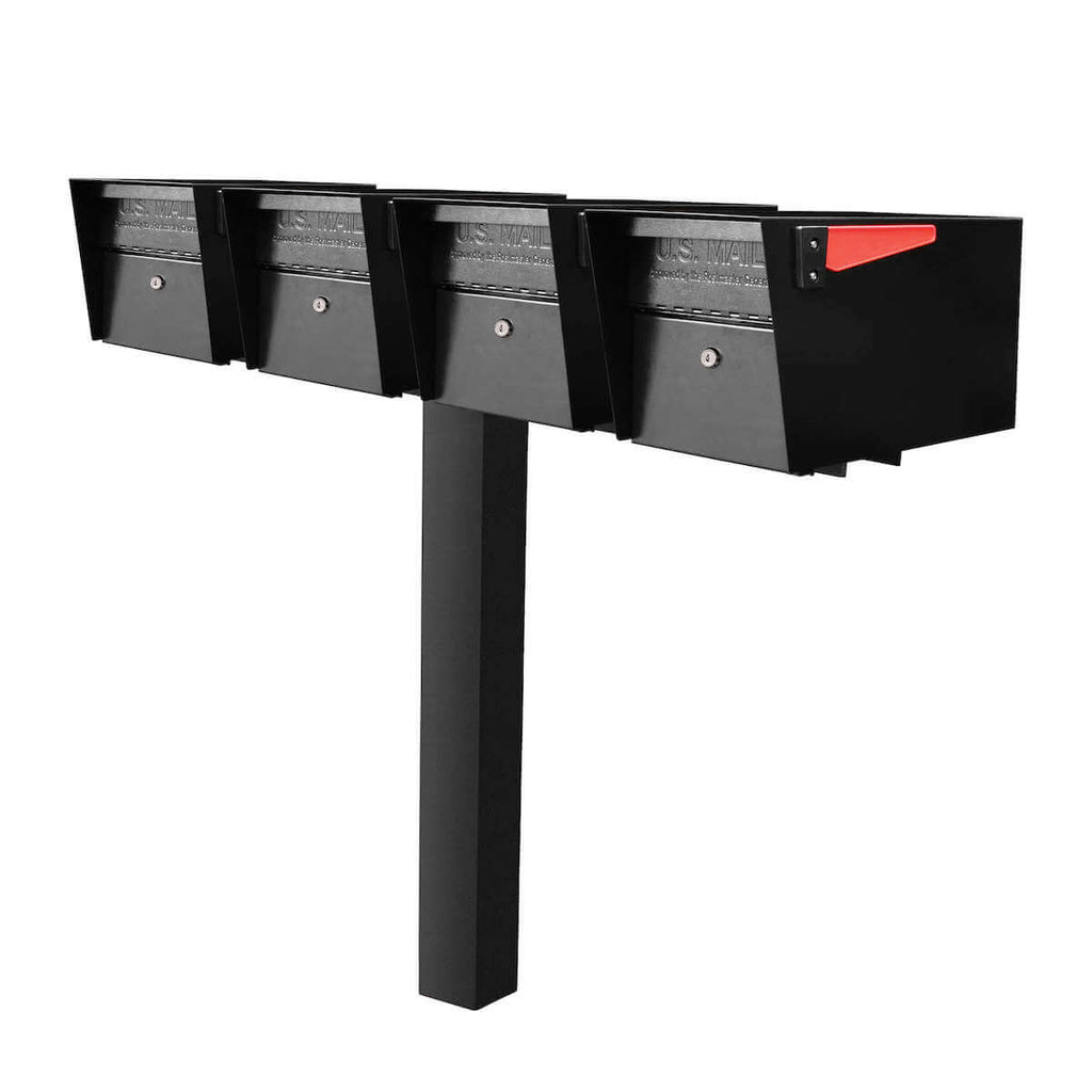 Multi-Unit Mailbox Quadruple – MailboxEmpire