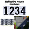 Package Master Reflective House Numbers