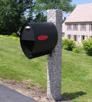 Spira Unique Post Mount Mailbox - Large - MailboxEmpire