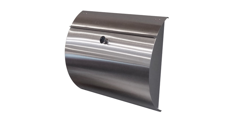 Spira Unique Stainless Steel Wall Mount Mailbox - MailboxEmpire